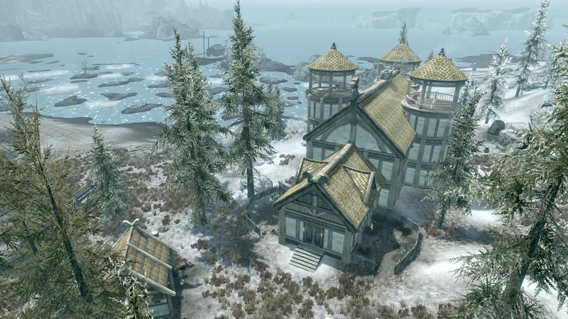 Our lovely lakeside abode.